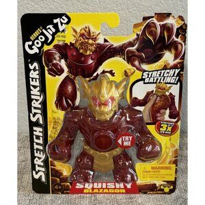 Heroes Of Goo Jit Zu NEW Stretch Strikers Squishy Blazagon 2024